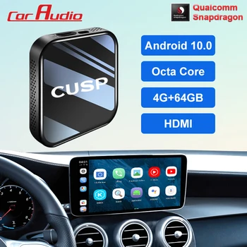 4GB + 64GB Android 10 Mini Carplay AI Kutusu Kablosuz Carplay Android Otomatik USB Tak ve Çalıştır Evrensel Toyota Hyundai Nissan Kia