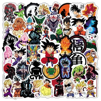 10/30/50 Adet dragon topu Anime çocuk Çıkartmaları Çocuklar İçin Çıkartmaları Dekorasyon DIY Dizüstü Dizüstü Buzdolabı Seyahat Sticker Graffiti
